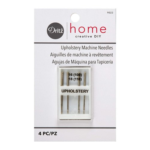 Dritz Upholstery Machine Needles Size 16 & 18