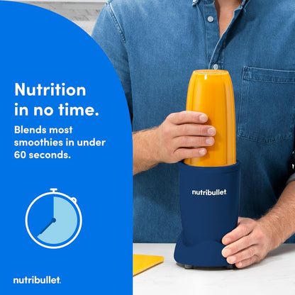 Nutribullet® Pro Nutrient Extractor - 900W Power for Smoothies & Juices | Matte Indigo Finish