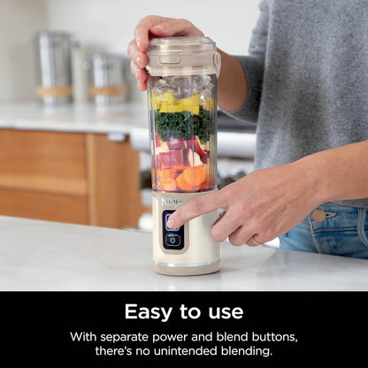 Ninja Blast Portable Blender - Cordless 18oz Personal Blender for Smoothies & Shakes | BPA Free, USB-C Rechargeable, Leakproof Lid