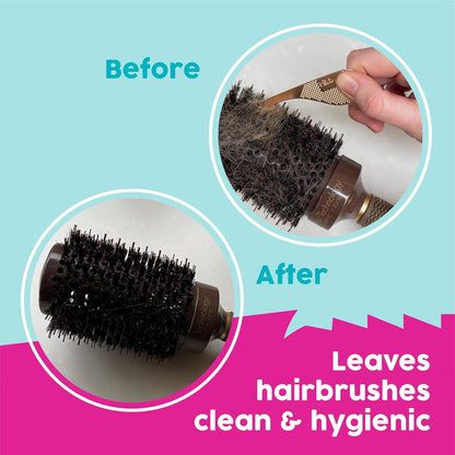 Pikk-it Vacuum Hair Brush Cleaner Tool - Effortlessly Removes Pet & Human Hair | Single & Twin Pack Available