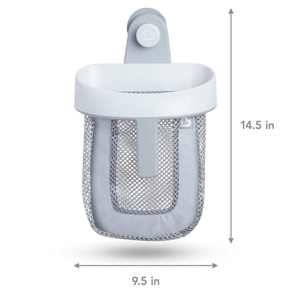 Munchkin® Super Scoop™ Bath Toy Storage - Quick Drying Mesh Design in Grey