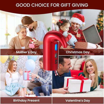 3-in-1 Electric Wine Aerator, Decanter & Dispenser Set – USB Rechargeable Automatic Wine Pourer, Ideal Gift for Wine Lovers