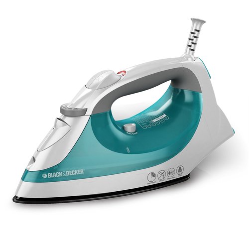 BLACK+DECKER Xpress Steam Iron, Smartsteam Technology, Aquamarine, IR05X