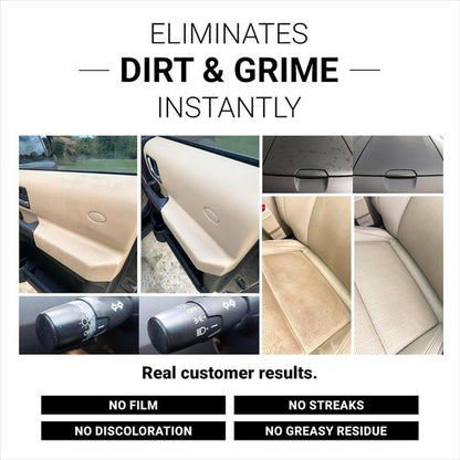 Car Guys Super Cleaner - Effective Interior Cleaner for Leather & Upholstery | 18 Oz Kit with Microfiber Towel