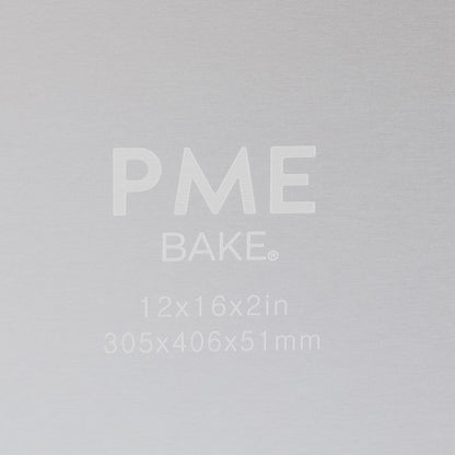 PME 12 x 16-Inch Oblong Cake Pan