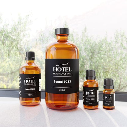 AirScent Santal Diffuser Oil No. 1033 - Santal-33 Inspired Perfume Dupe - Cardomom Sandalwood Iris - Fragrance Oil for Ultrasonic and Waterless Diffusers and Crafting - 10 mL, 0.34 fl oz