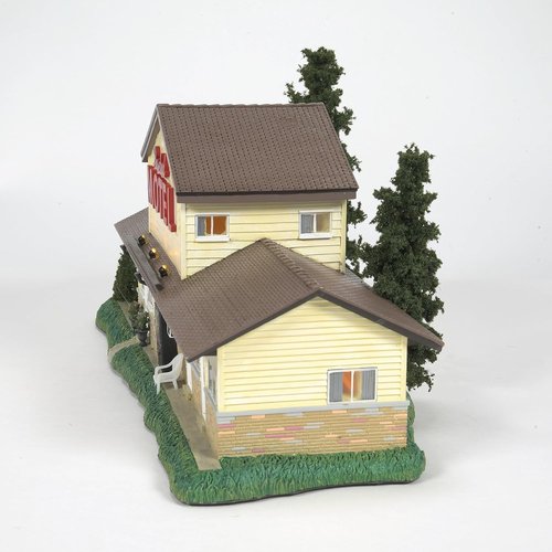 Department 56 Schitt's Creek Village - The Rosebud Motel Lit Building | 6.3 Inch, Multicolor Decor