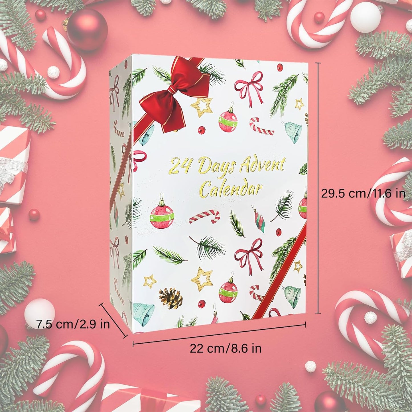 Skiennix Makeup Advent Calendar 2025 - 24 Days of Holiday Surprises for Women & Teens | Complete Gift Set