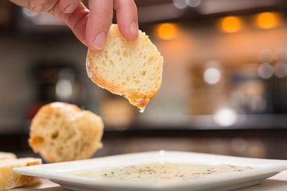 Craft Connections Co Olive Oil & Vinegar Infusion Kit - Book with 40 Recipes, Set of Green Glass Bottles with Dispensers, Mason Jar, Funnel & Strainer, and Thermometer