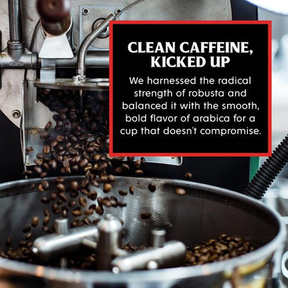 Death Wish Coffee, Whole Bean Espresso Roast - Organic, Fair Trade, Arabica and Robusta Coffee Beans, 14 ounce (Pack of 1)