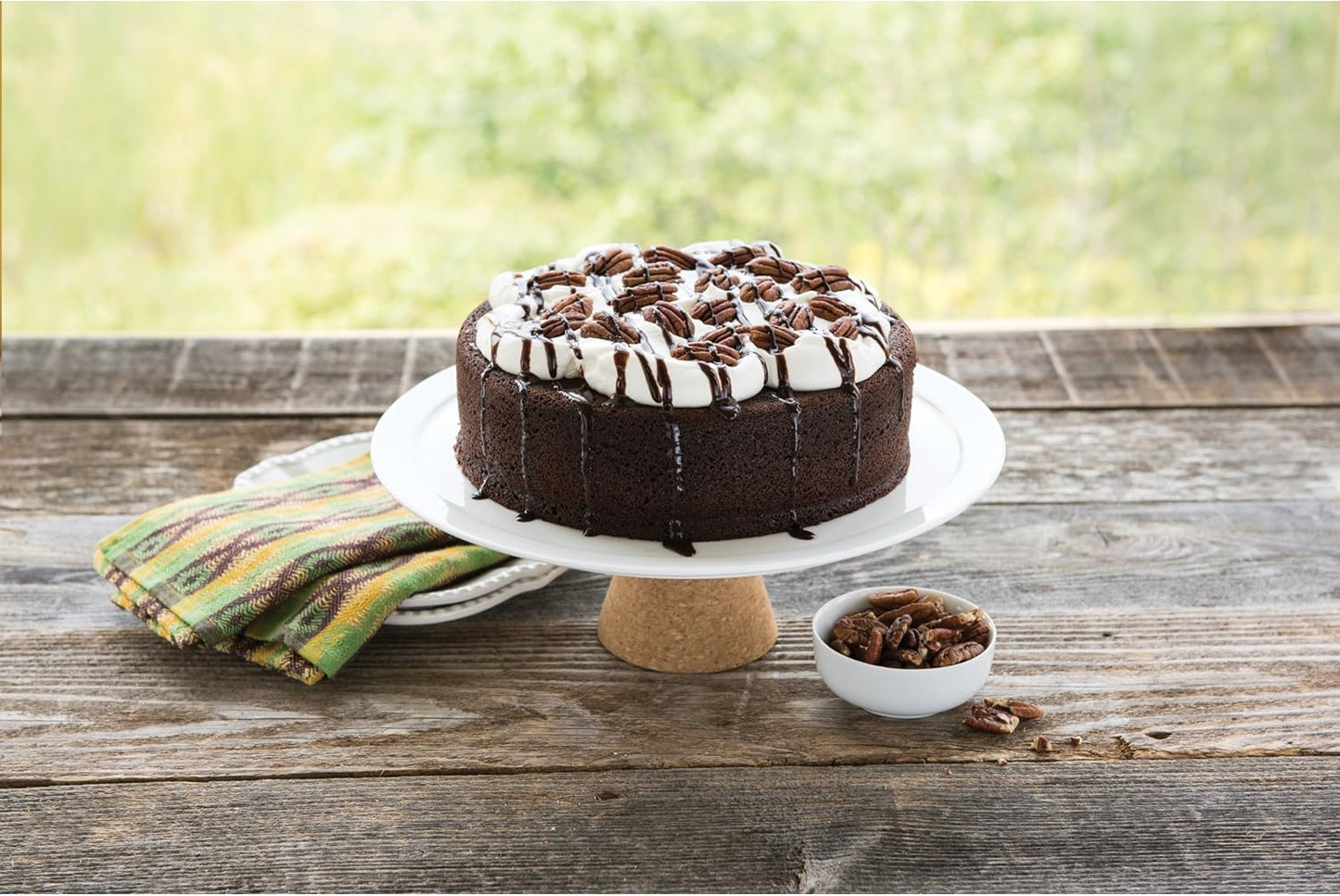 Nordic Ware 9" Round Non-Stick Cake Pans - Durable Aluminum, Metallic Finish | 2 Pack