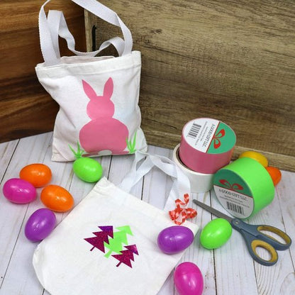 GiftExpress 26 Pack Canvas Tote Bags - Reusable 8" x 8" Natural Color Bags for Goody or DIY Crafts