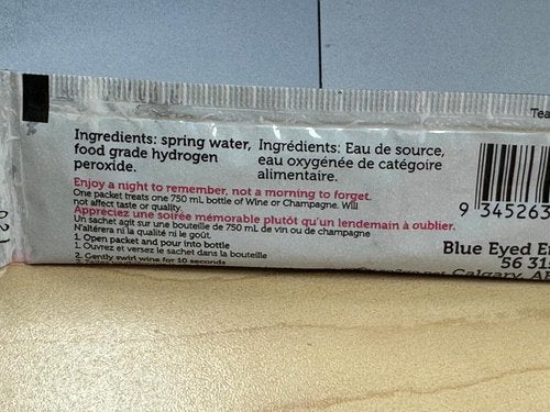 Australia's Secret! Spray - Wine Allergy, Sensitivity & Headache Wine Sulfite Remover | Good Choice Than Wine Drops, Red Wine Headache Prevention Remedies & Wine Drops Filters (12 Sachets)