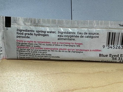 Australia's Secret! Spray - Wine Allergy, Sensitivity & Headache Wine Sulfite Remover | Good Choice Than Wine Drops, Red Wine Headache Prevention Remedies & Wine Drops Filters (12 Sachets)