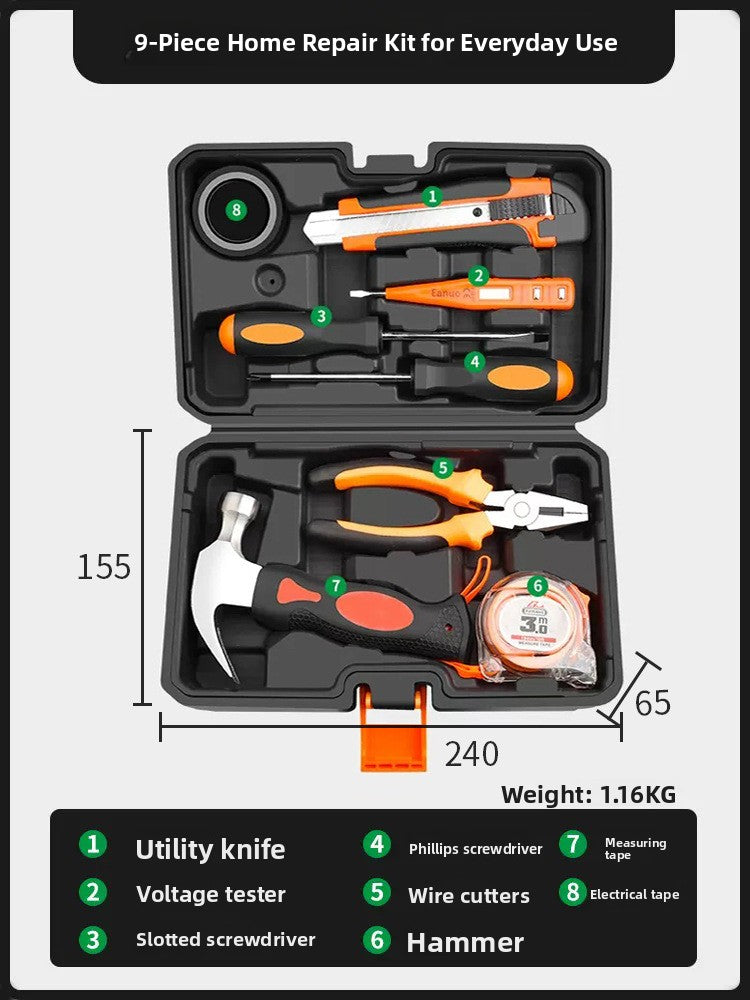 Daily household toolbox set