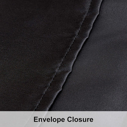 NTBAY Satin King Pillowcases - Luxurious Silky Pillow Cases for Hair & Skin | 20x40 Inches, Black - 2 Pack