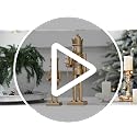 Neutral Christmas Nutcracker Figures 10" & 15" - Wooden Holiday Decor Set