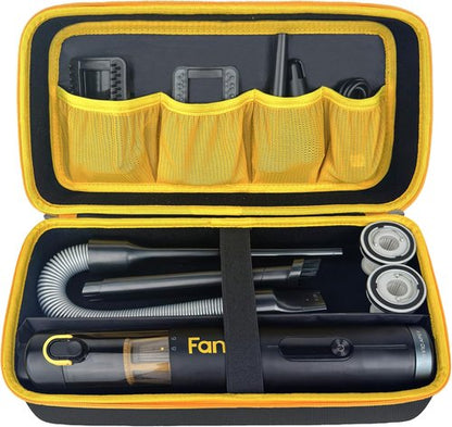 Fanttik Case for Slim V8/V10 Apex & Mate | Portable Hard Storage with Divider & Mesh Pocket