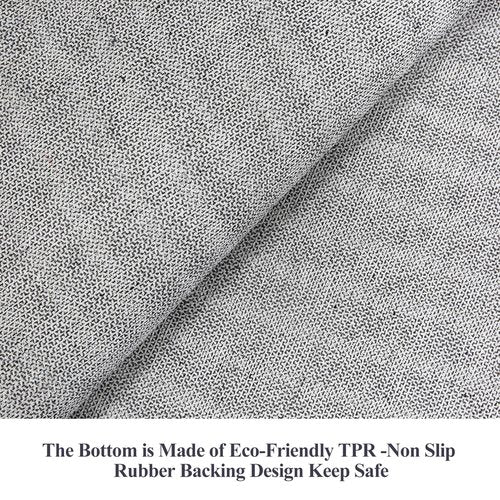 3x6 Hallway Washable Runner Rug : Vintage Non-Slip Soft Kitchen Laundry Runner Farmhouse Entryway Living Room Floor Mat Stain Resistant Carpet for Bedroom Bathroom Distressed Beside Rug(3x6,Grey)