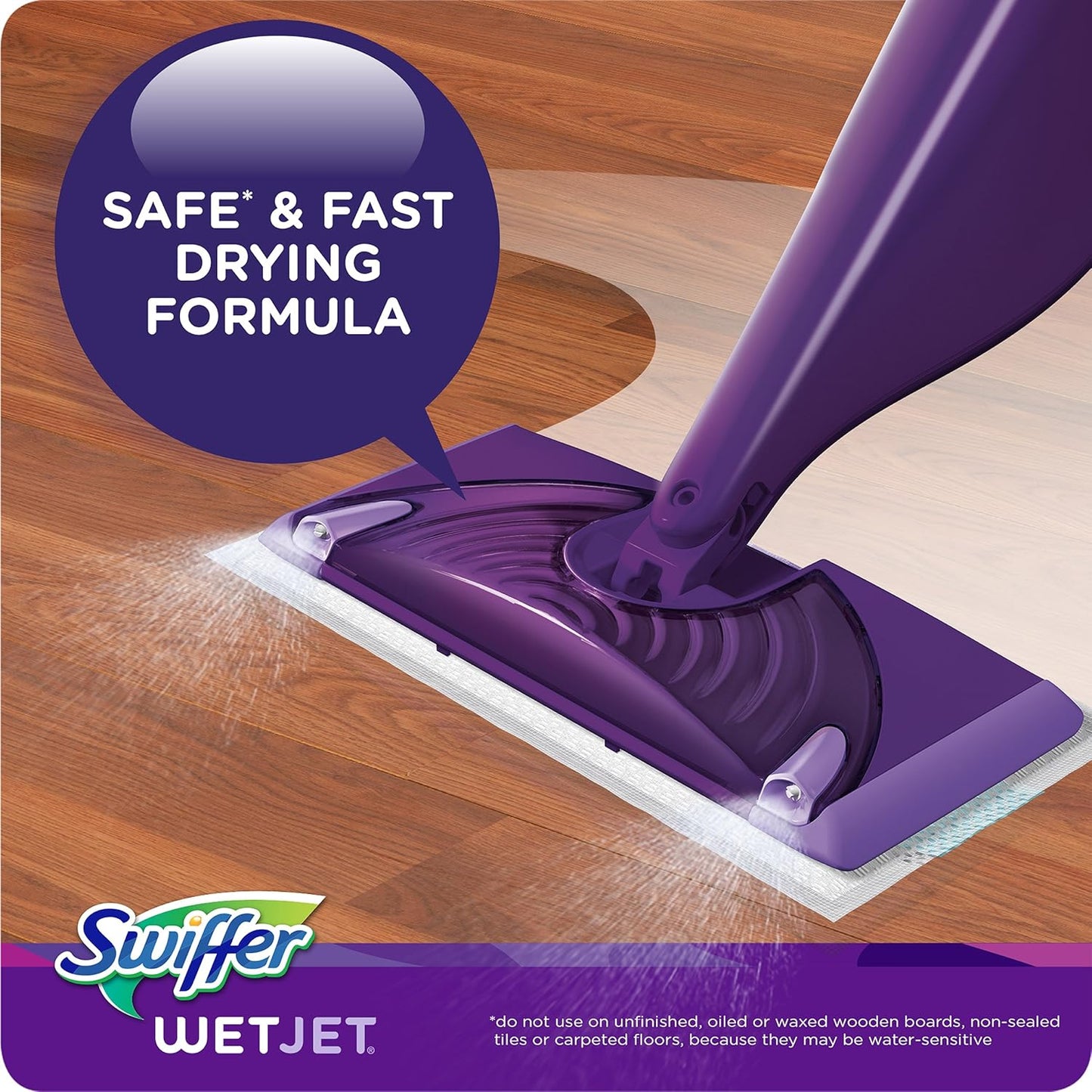 Swiffer WetJet Solution Refill - All-Purpose Floor Cleaning Solution, Fresh Citrus Scent | 1.25 Liters (2 Pack)