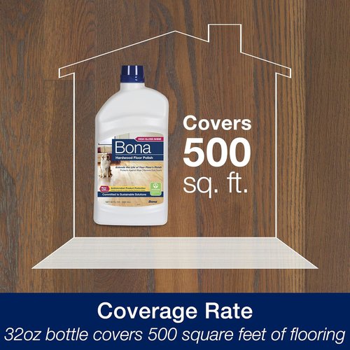 Bona Ultimate Hardwood Floor Care Kit - Pivoting Mop, Cleaning Solution & Microfiber Pads for Polishing