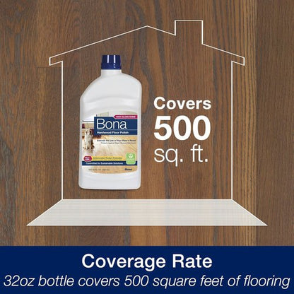 Bona Ultimate Hardwood Floor Care Kit - Pivoting Mop, Cleaning Solution & Microfiber Pads for Polishing