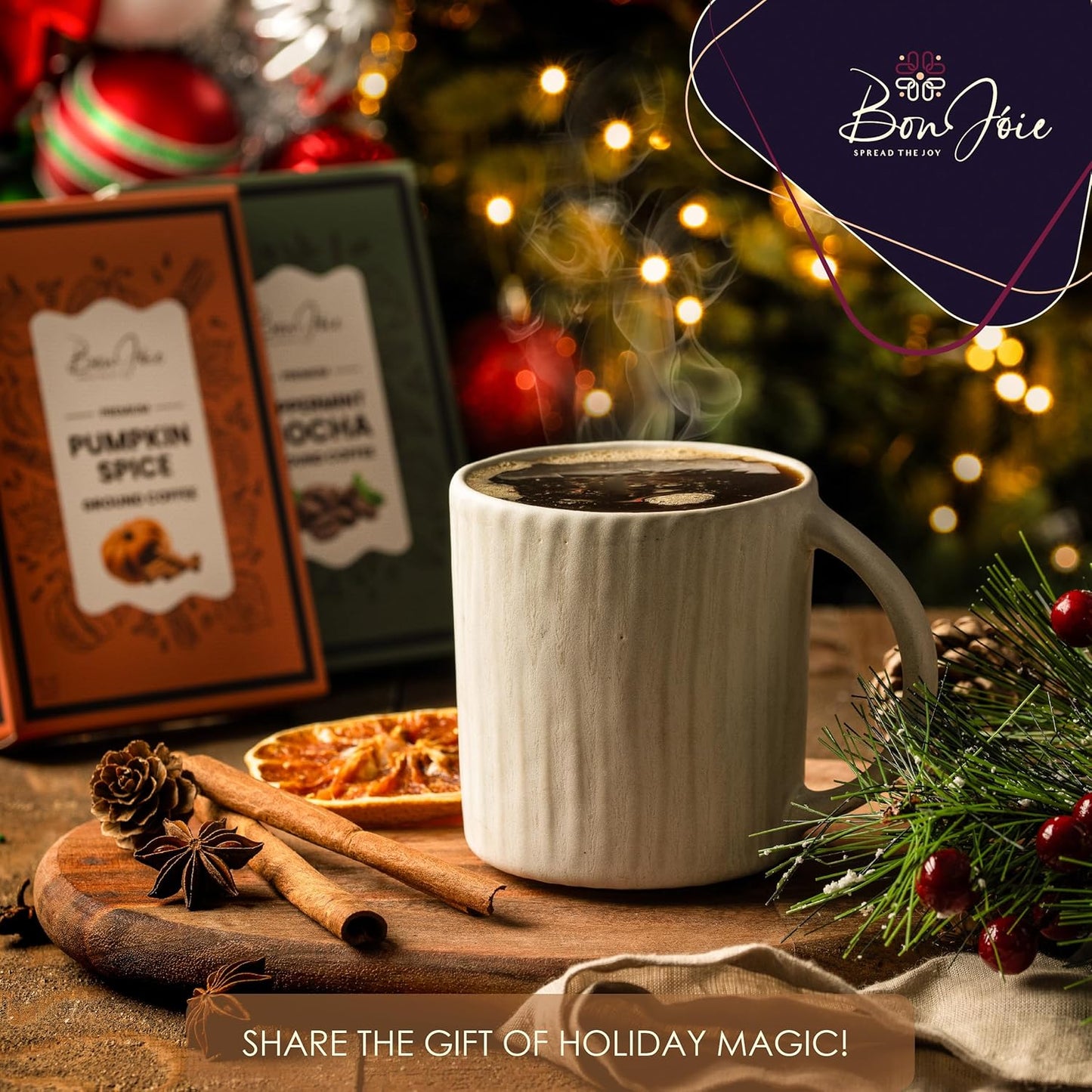 Skiennix Coffee Gift Set - Gourmet Ground Coffee Sampler for Coffee Lovers | Perfect for Men & Women