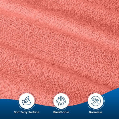 Utopia Bedding Waterproof Mattress Protector Queen Size (Pack of 14), Premium Terry Mattress Cover 200 GSM, Breathable, Fitted Style with Stretchable Pockets (Coral)