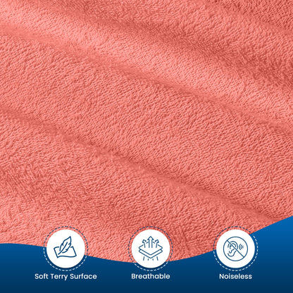 Utopia Bedding Waterproof Mattress Protector Twin Size, Premium Terry Mattress Cover 200 GSM, Breathable, Fitted Style with Stretchable Pockets (Coral)