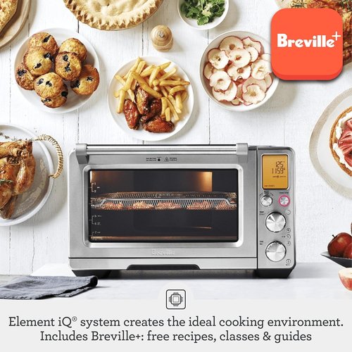 Breville Smart Oven Air Fryer Pro - Versatile Convection Cooking | Brushed Stainless Steel Finish