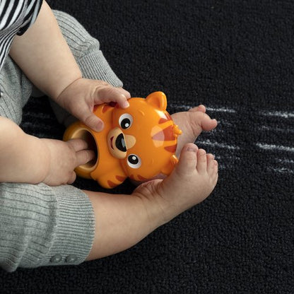Baby Einstein Teethe & Wobble Tinker Tiger Teether Toy, BPA Free, for Cause and Effect Learning, Infants Ages 3 Months and Up