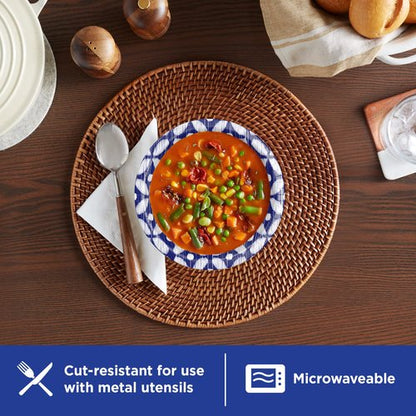 Dixie Ultra® Disposable Paper Bowls, 20 ounce, Dinner Size Printed Disposable Bowls, 56 Count (1 Pack of 56 Bowls),