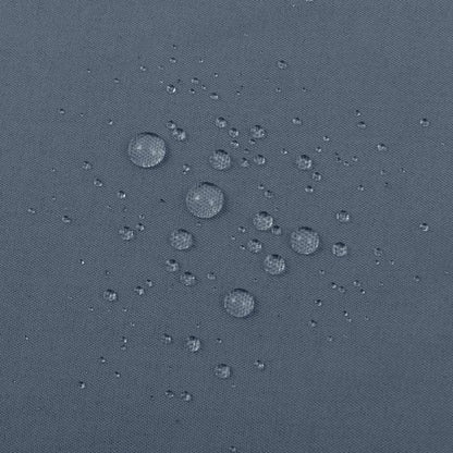 ALYVIA SPRING Waterproof Fabric Shower Curtain Liner - Soft & Light-Weight Cloth Shower Liner, 3 Bottom Magnets, Hotel Quality & Machine Washable - Standard Size 72x72, White and Stone Blue