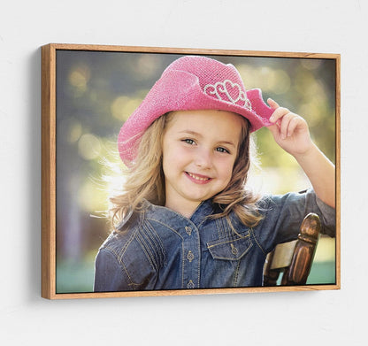 P&L ART Personalized Custom Canvas Prints - Transform Your Photos into Stunning Wall Art | 11x14 Beige