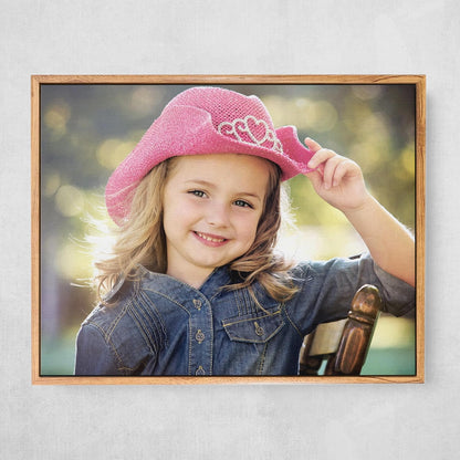 P&L ART Personalized Custom Canvas Prints - Transform Your Photos into Stunning Wall Art | 11x14 Beige