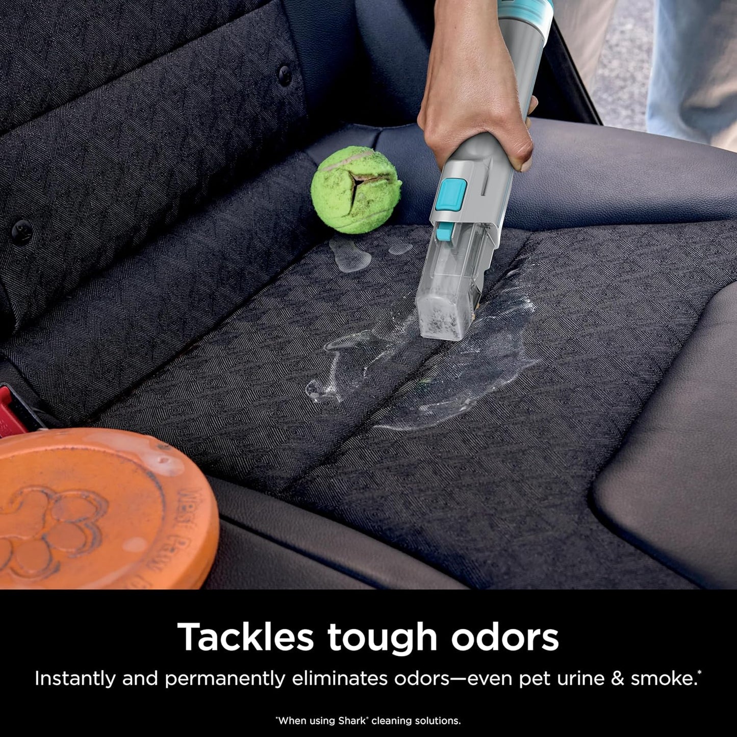 Shark StainStriker HairPro Portable Carpet Cleaner - Stain, Hair & Odor Remover with 3 Tools | Teal PX253BRN
