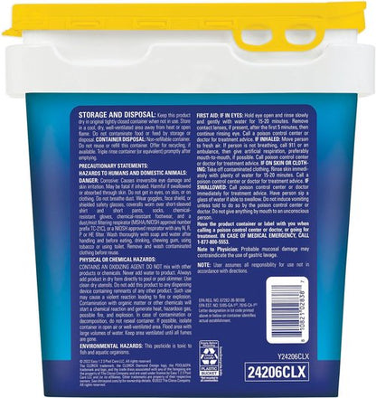 Clorox Pool&Spa Chlorinating Granules - All-in-One XtraBlue Formula, Kills Bacteria & Stops Algae, 6 lbs