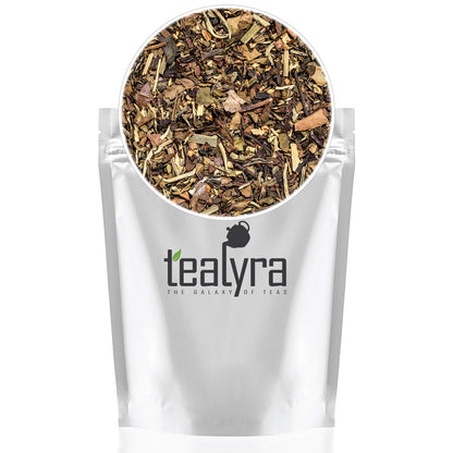 Tealyra - White Ayurvedic Chai - Sweet Spicy - White Tea - Cinnamon - Ginger - Healthy Loose Leaf Tea - Antioxidants Rich - Low Caffeine - 112g (4-ounce)