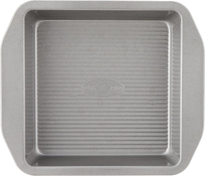 USA Pan 8-Inch Square Cake & Brownie Pan - Aluminized Steel Bakeware Classic