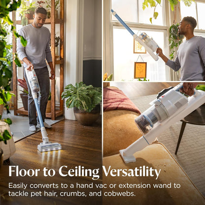 Bissell PowerClean Cordless Vacuum - 200W Self-Standing Design with Tangle-Free Brush Roll & Bright Headlights