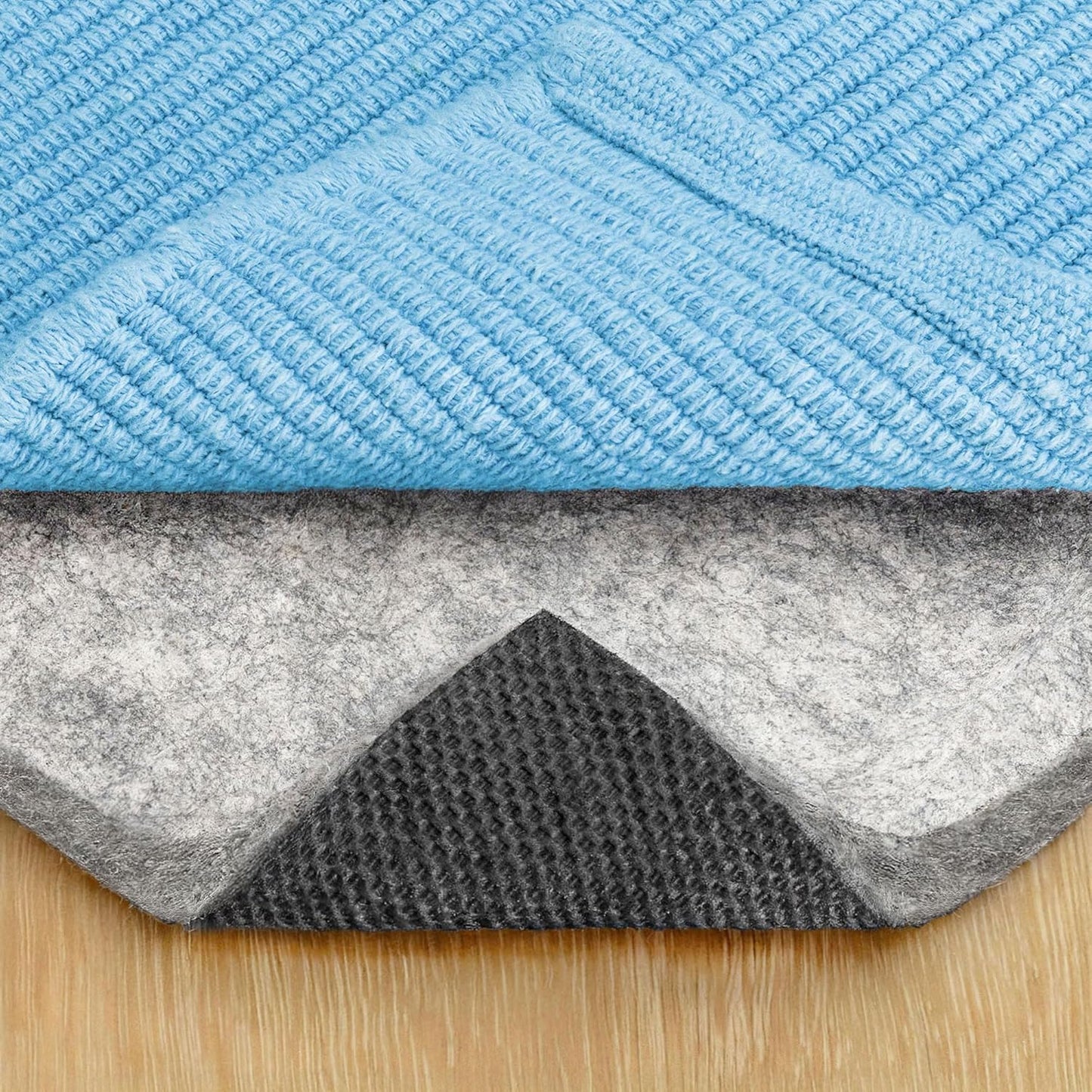 RUGPADUSA Non-Slip Rug Pad - 9'x12' - 1/2" Thick Felt & Rubber - Comfort & Protection for Hard Floors