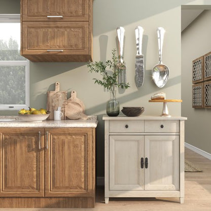 Deco 79 Aluminum Metal Utensils Home Wall Decor Knife, Spoon and Fork Wall Sculpture, Set of 3 Wall Art 4"W, 23"H, Silver