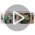 Christmas Inflatable Monster Truck with Santa Reindeer & LED Lights - Yard Decor