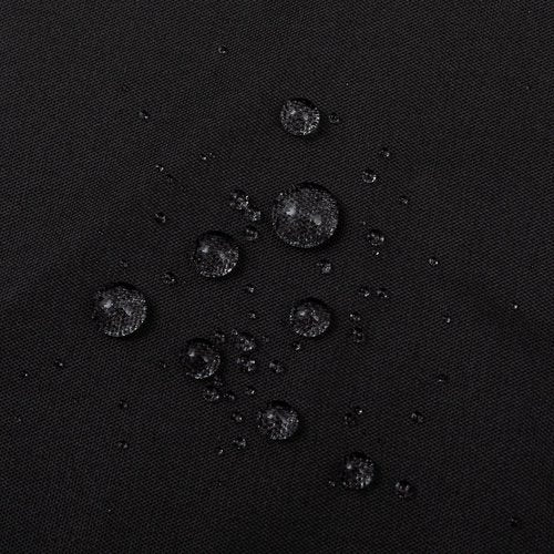 ALYVIA SPRING Stall Fabric Shower Curtain Liner Waterproof - Soft & Lightweight Small Shower Curtain with Magnets for Narrow Stall Size, Machine Washable - 36x72, Black