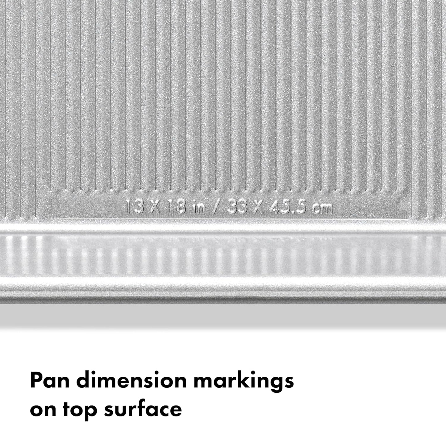 OXO Good Grips Half Sheet Pan - Non-Stick Pro Clear Coated Metal Baking Sheet for Easy Cleanup