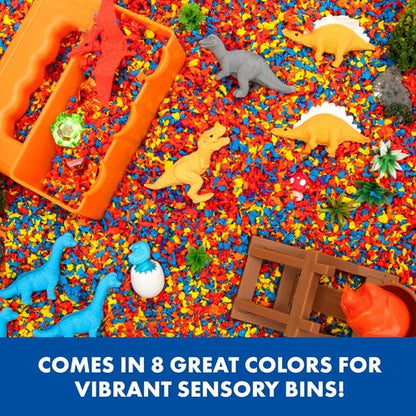 Educational Insights Pluffle® Mini 8-Pack - Mess-Free Sensory Foam Set for Toddlers | Ideal for Home or Classroom Fun