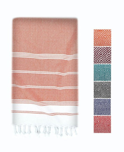 LANE LINEN Turkish Beach Towel, Oversized Beach Towel 39"x71", Lightweight Beach Essentials for Women, Large Pool Towel, Absorbent & Quick Dry, Sand Free Beach Towel - Bird of Paradise