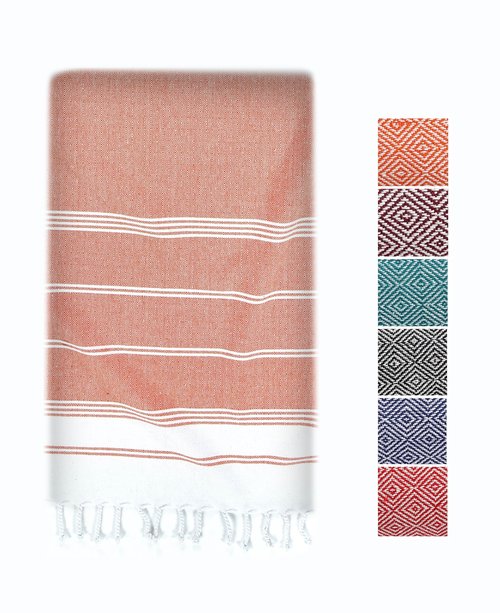 LANE LINEN Turkish Beach Towel, Oversized Beach Towel 39"x71", Lightweight Beach Essentials for Women, Large Pool Towel, Absorbent & Quick Dry, Sand Free Beach Towel - Bird of Paradise