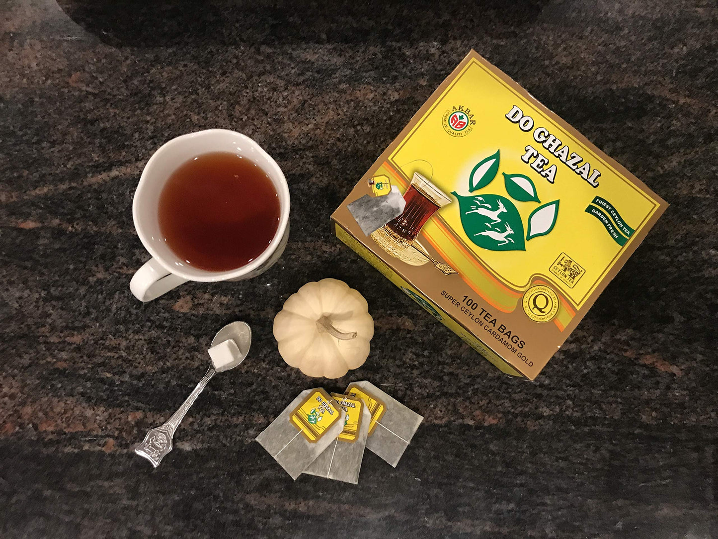 Do Ghazal Super Ceylon Cardamom Tea Bags - 100 x 2g Teabags