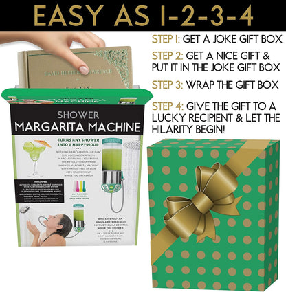 Seymour Butz Prank Gift Box - Empty Joke Box for Shower Margarita Machine | Perfect Gag Gift